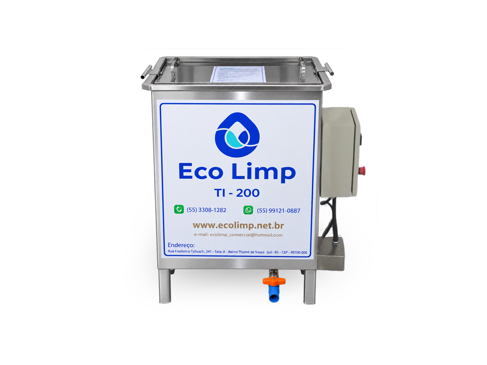 Tanque de imersão TI-200 Eco Limp, para formas e panelas carbonizadas