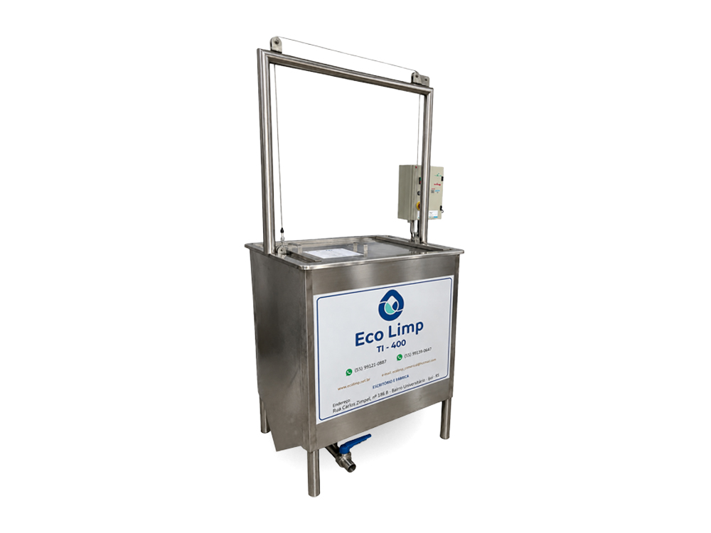 Tanque de imersão TI-400 Eco Limp, para formas e panelas carbonizadas