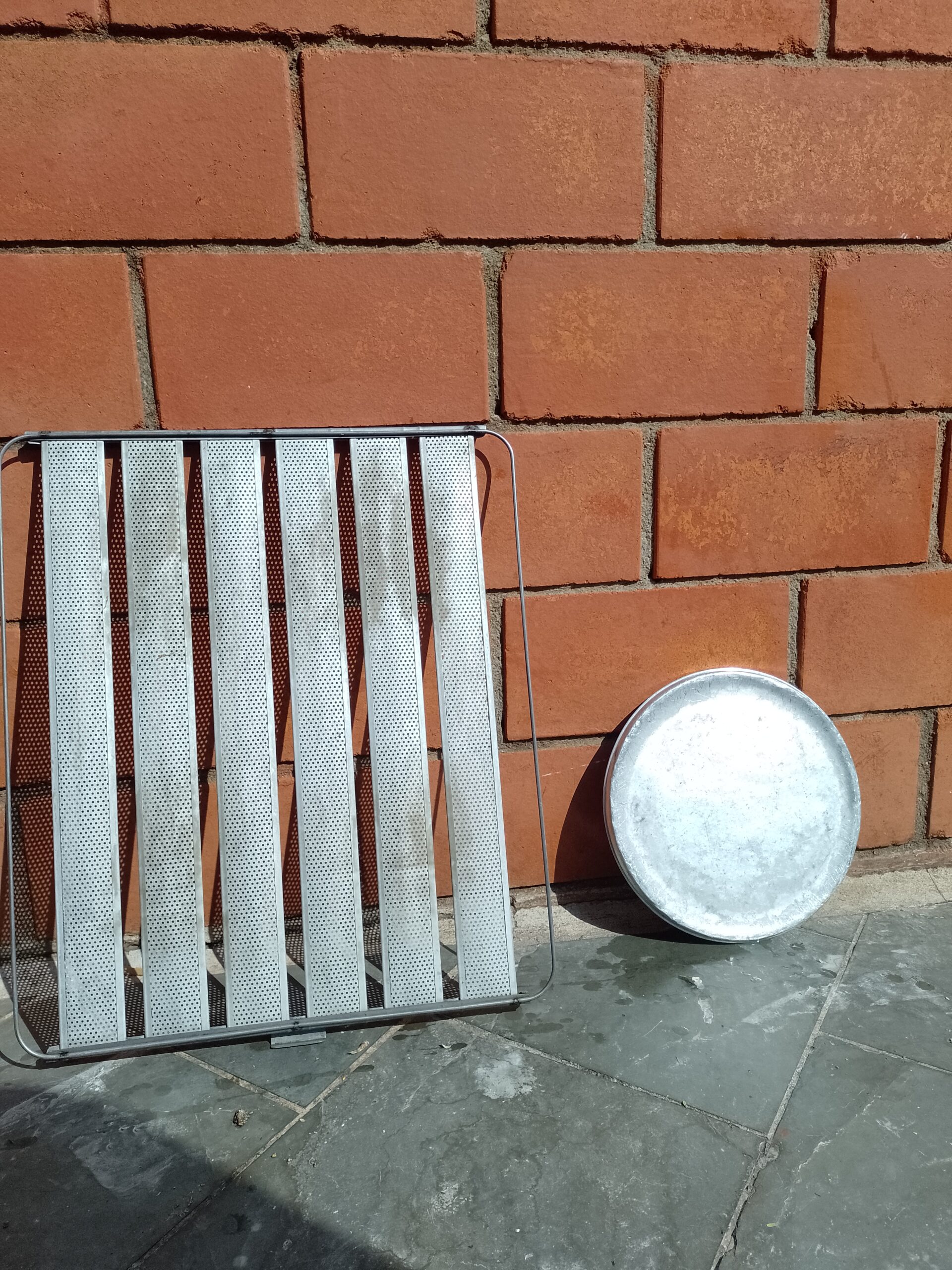 Utensílios higienizados depois da limpeza